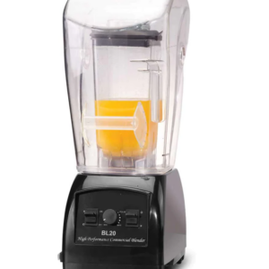 Prepline Commercial Blender, 64 oz capacity, toggle control, pulse switch, sound cover, anti-slip feet, stainless steel blades, (2)removable lid, ABS plastic base, adjustable speed controls, thermal protector for motor and reset button, 2 HP, 28,000 RPM, 120v/60/1-ph, 1500 wattage, NEMA 5-15P, CE