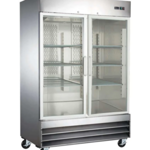 Coldline Freezer, reach-in, two-section, 54"W, 47.0 cu. ft. capacity,