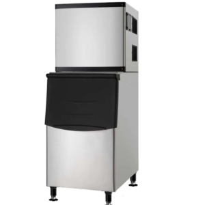 Coldline Modular Ice Maker with Bin, half cube/full cube ice, air-cooled, 400 lbs./24 hr production, 275 lb. bin capacity, adjustable thickness, digital control panel, self-clean system, includes: ice scooper, water hose, water filter & drain hose, stainless steel construction, adjustable feet, R290, 0.79kW, 115v/60/1-ph, cord, NEMA 5-15P, cETLus, ETL-Sanitation, ENERGY STAR®