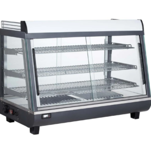Marchia Heated Stainless Steel Countertop Display Case, 36"W, 4.8 cu. ft. capacity,