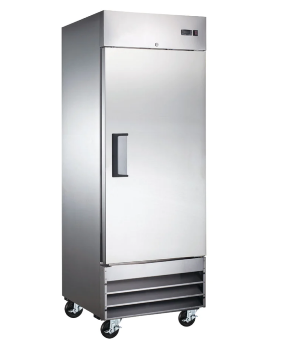 Coldline Freezer, reach-in, one-section, 25"W, 12.0 cu. ft.